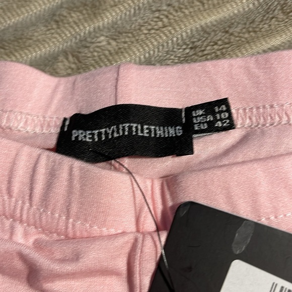 NWT Pretty Little Thing, Dusty Rose color , cycle bike shorts - Picture 3 of 3